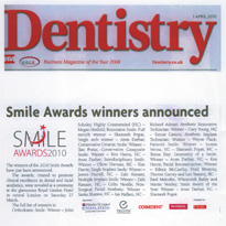 Dentistry.co.uk - Smile Awards winners announced